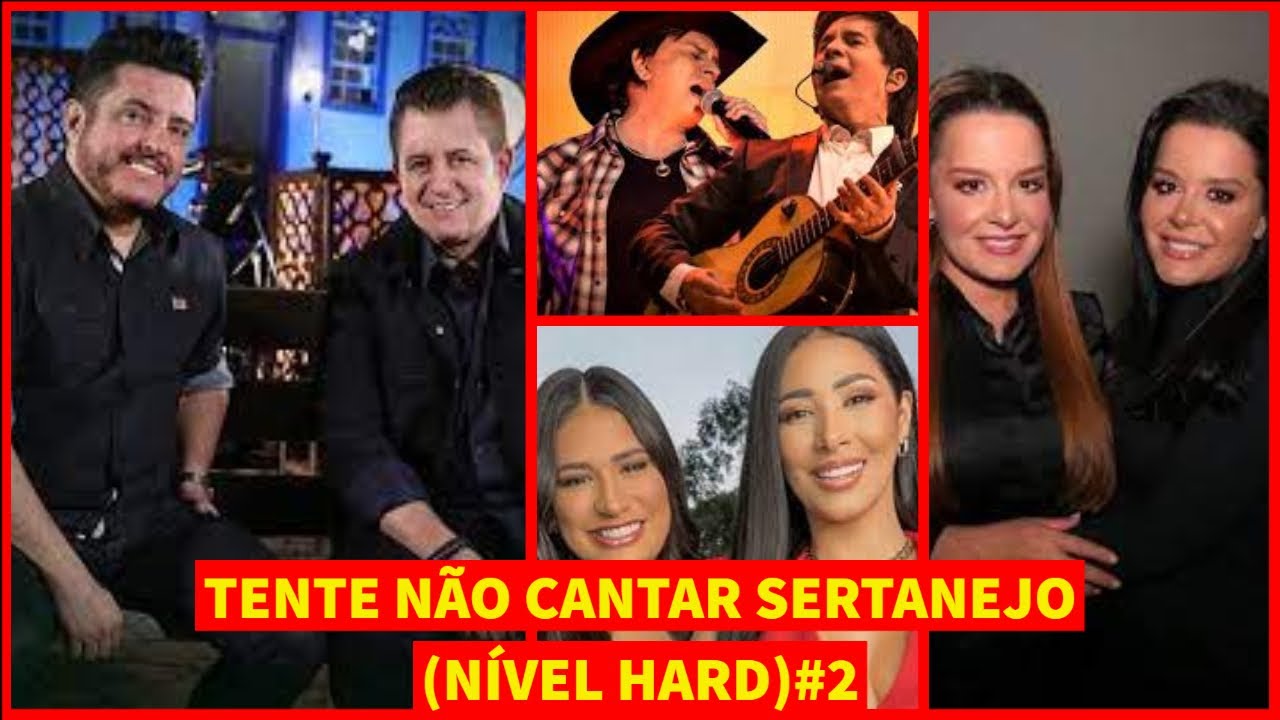 TENTE NÃO CANTAR SERTANEJO (NÍVEL HARD)#2