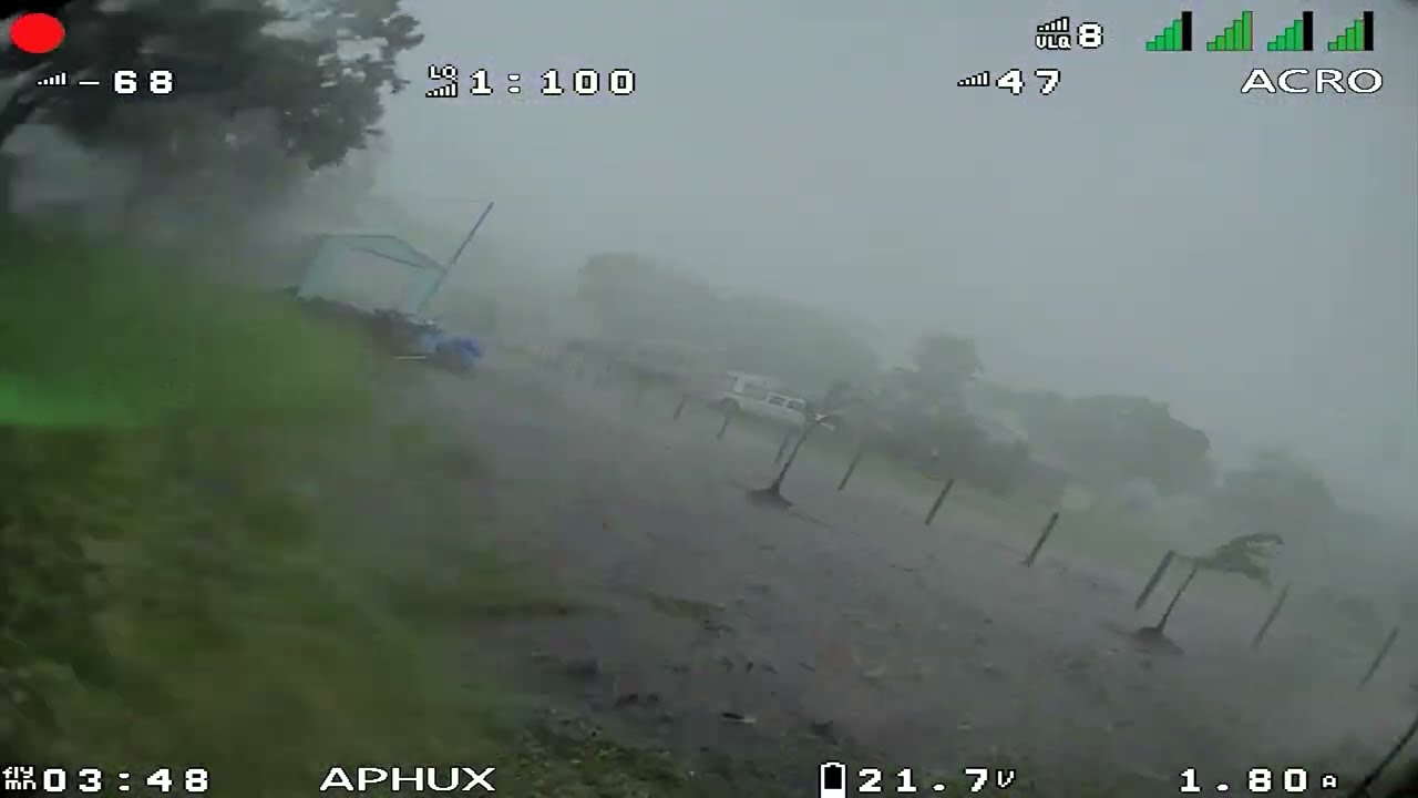 HDZero in Hail, Rain, Lightning, Wind, and Concrete - Waterproof Apex HD - Decased Freestyle Vtx -