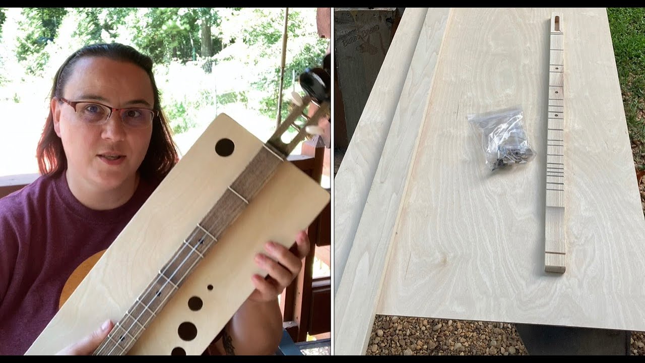 Homemade Box Dulcimer Build With FREE PLANS | Mountain Dulcimer| DIY