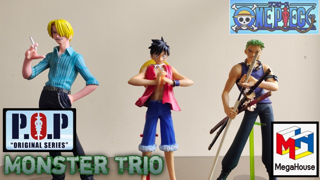 Portrait of Pirates Original Series Sanji Luffy and Zoro