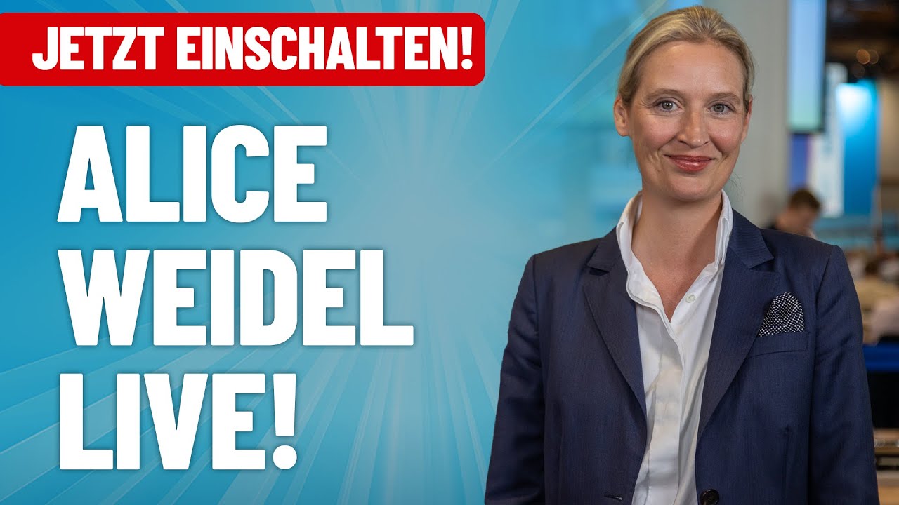 Alice Weidel live in Karlsruhe! - Aufzeichnung