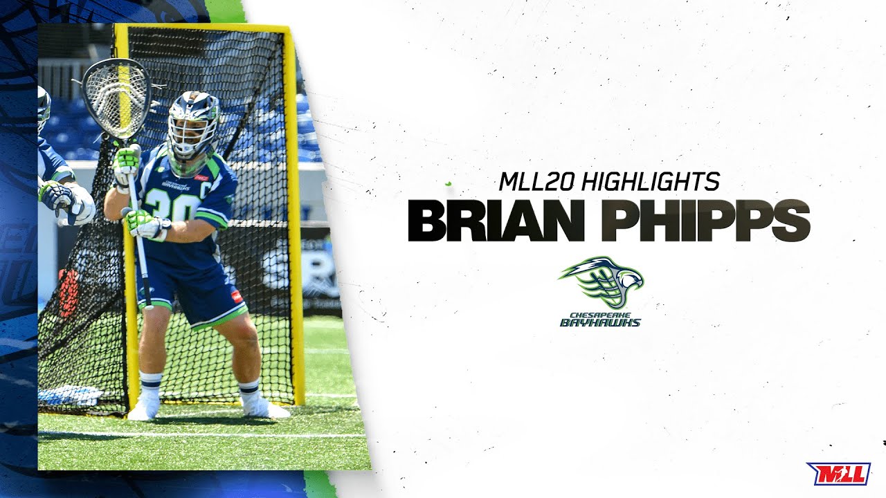 Brian Phipps 2020 MLL Highlights