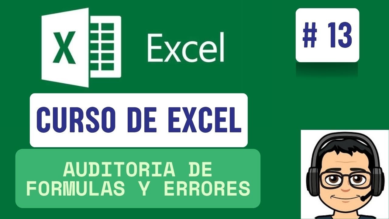 Curso de Excel Medio #13: Conversión de datos, transponer, auditoría y gestión de hojas.