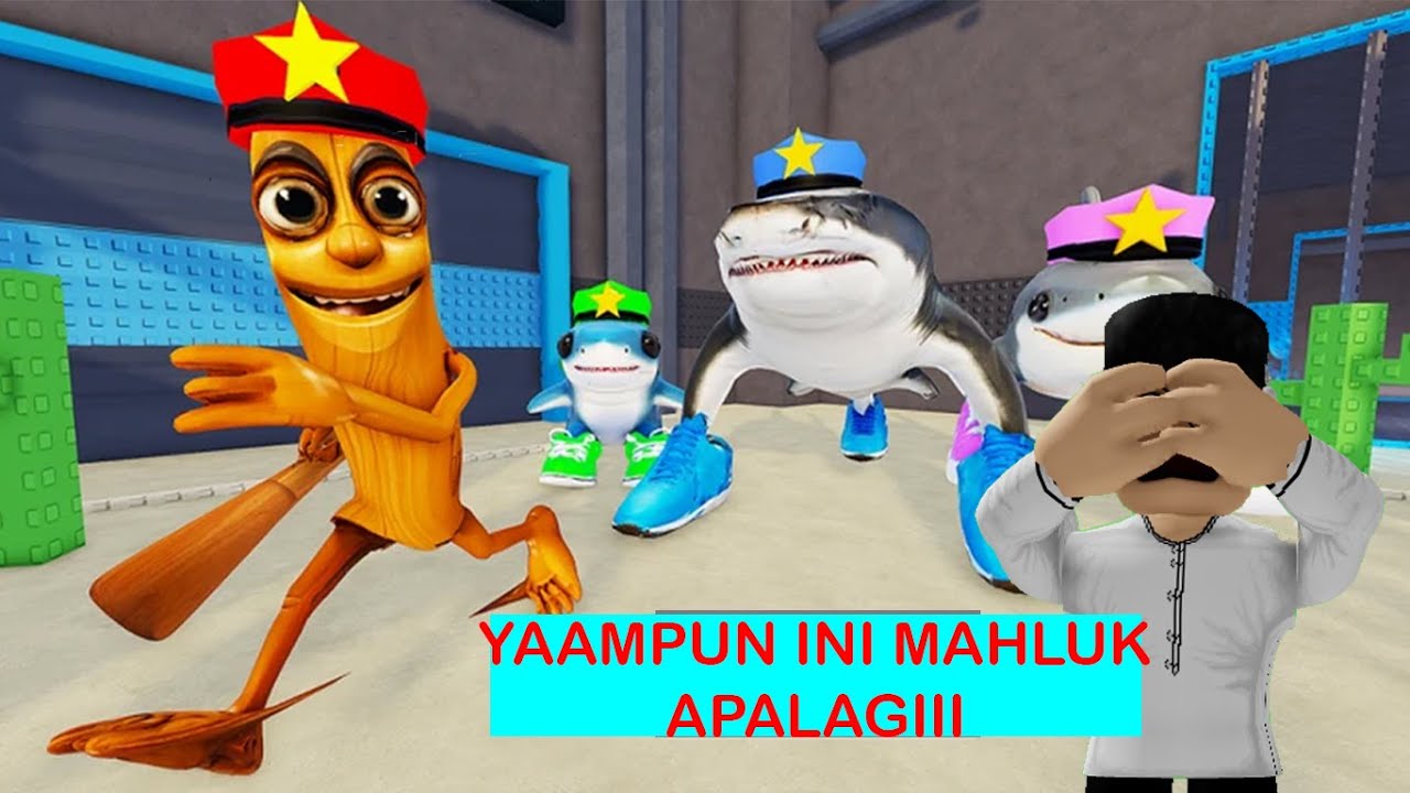 OBBY MACAM APA INI (TRALALERO TRALALA FAMILY PRISON RUN ESCAPE!)