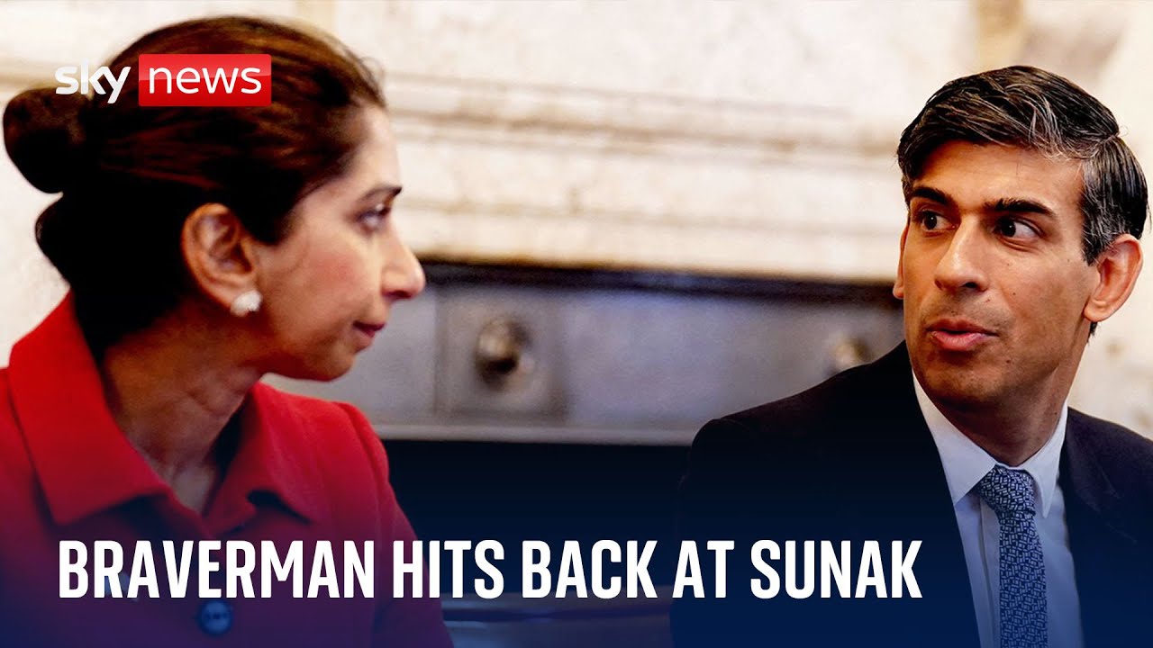 Suella Braverman launches attack on Rishi Sunak
