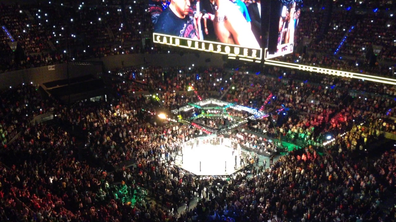 ufc 188 entrance Cain Velazquez