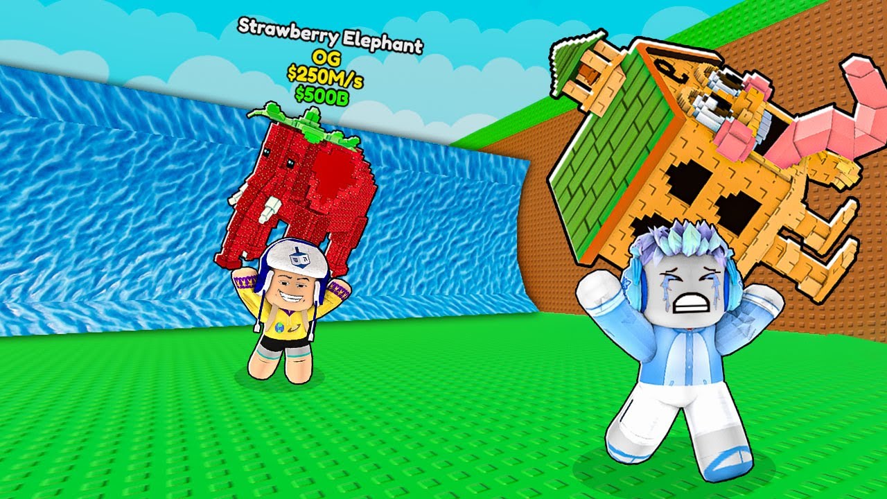 AKU DAN MOCIL LOMBA SELAMATKAN SECRET CELESTIAL BRAINROT DARI BENCANA TSUNAMI LVL 100 DI ROBLOX!!