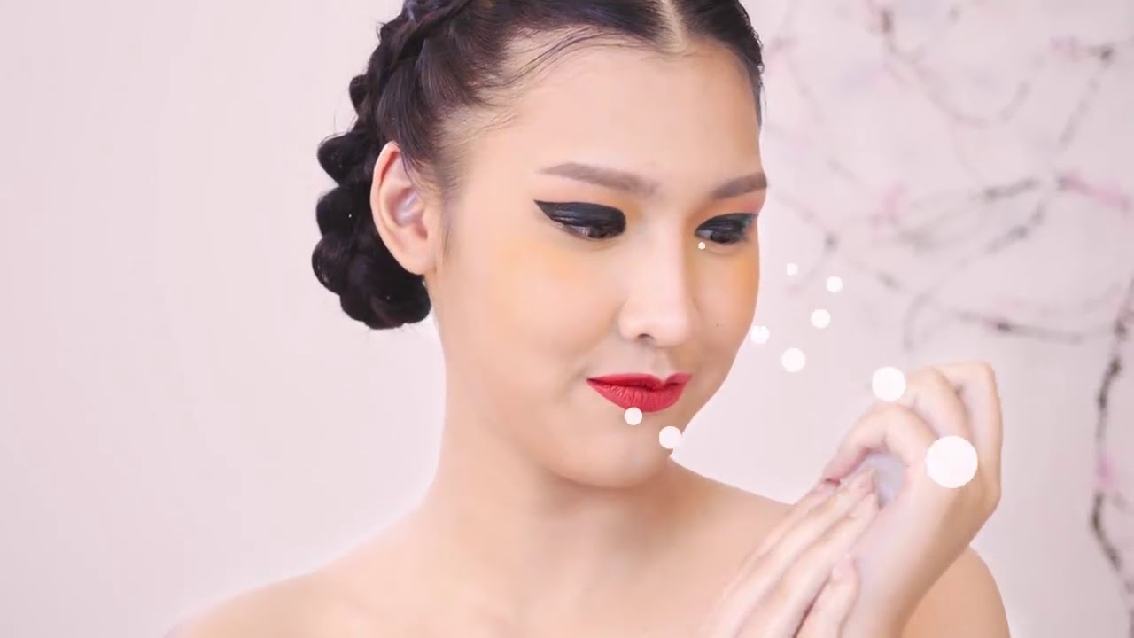RAN cosmetic   4 ขั้นตอนหน้าใสแบบน้องฉัตร ด้วยสบู่ใยไหมญี่ปุ่นรัน