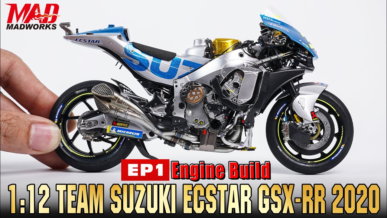 2 Years in the Making: The Most Detailed 1/12 Suzuki GSX-RR Model Ever | EP1: Engine Build