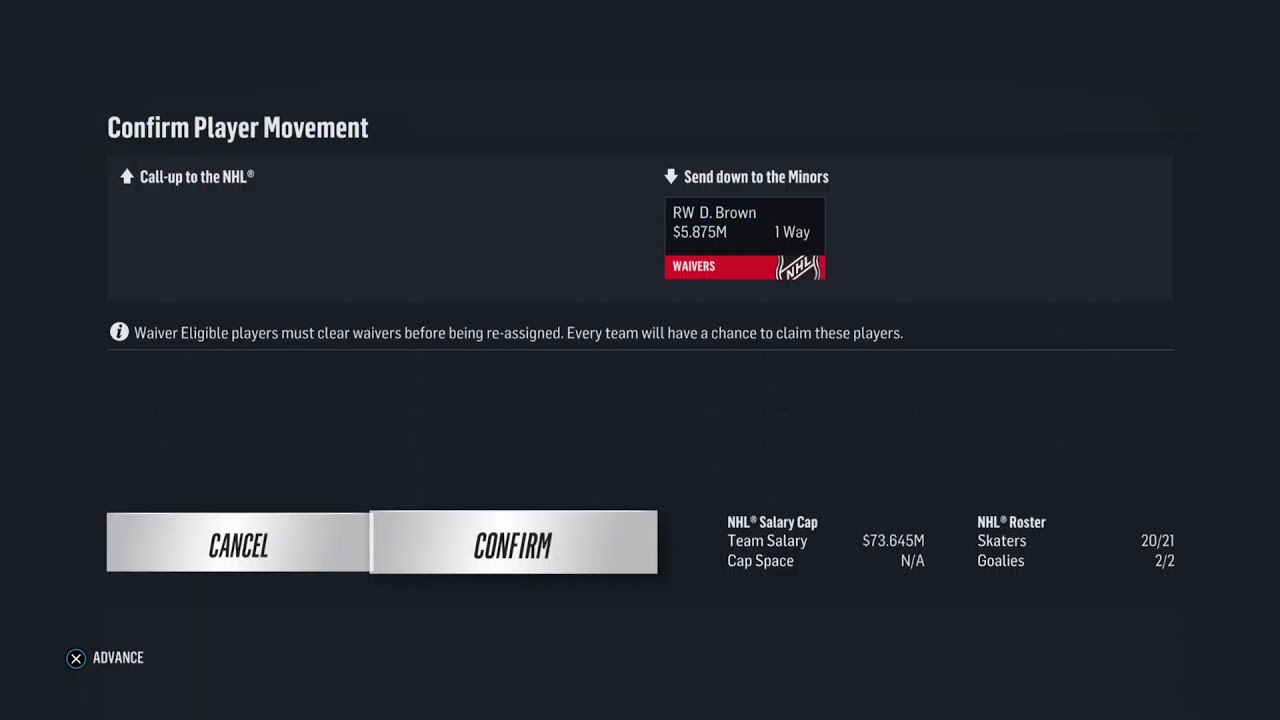 NHL 18 Nanaimo Trees fantasy franchise playthrough #18