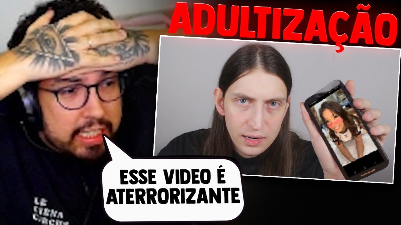 adultização -  yetz reagindo ao video polemico do felca