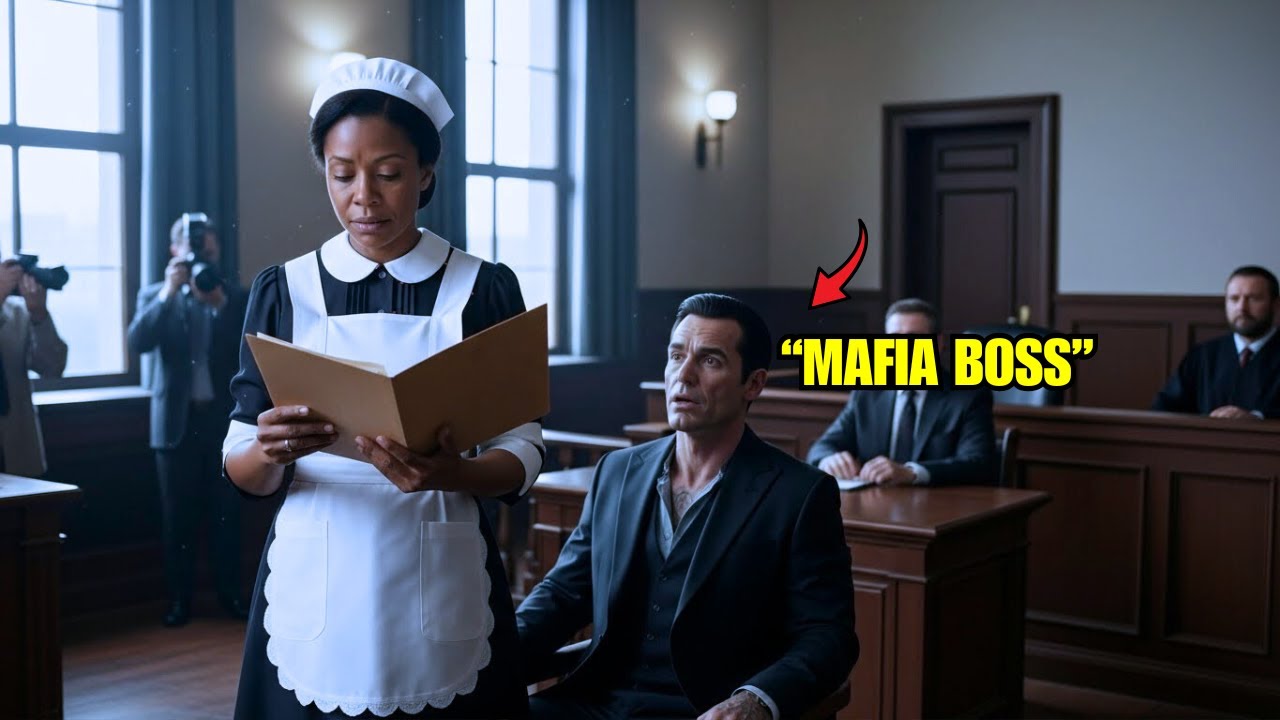 “I’ll Stand for Him!” — The Black Maid Who Saved the Mafia Boss in Court