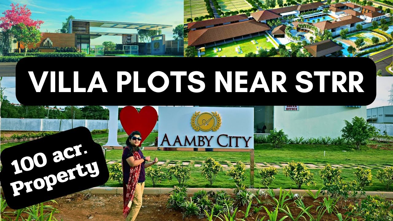 Villa Plots in Bengaluru | Villla plots near STRR, Row Villas, villaplotsforsale, villaplots