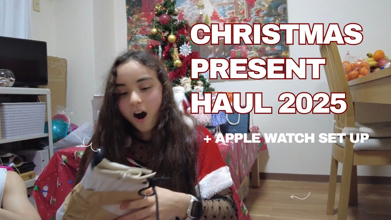 Christmas Presents Opening 2025🎄🎁(+AW set up)