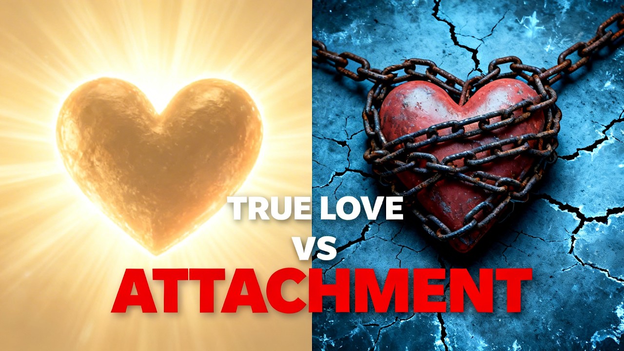 True Love vs Attachment #TrueLoveVsAttachment#EmotionalAttachment#RelationshipTruth#SelfRespect