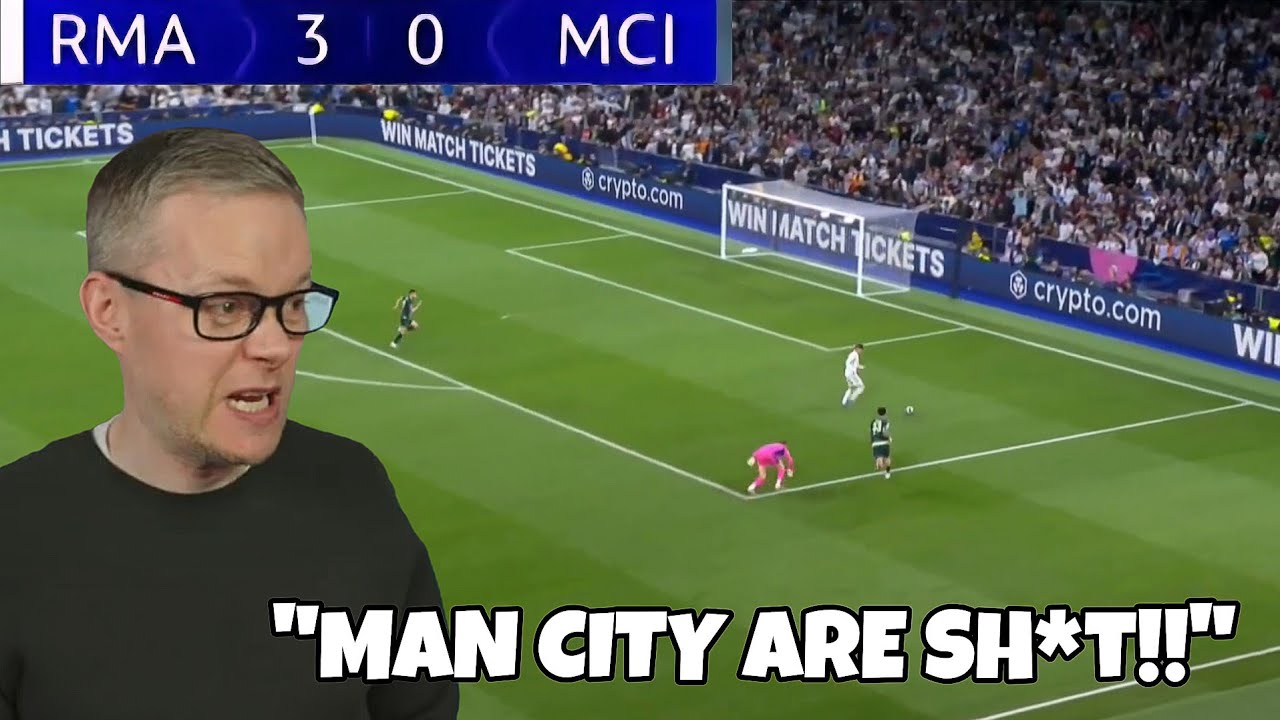 Mark Goldbridge Watches Real Madrid DESTROY Manchester City 
