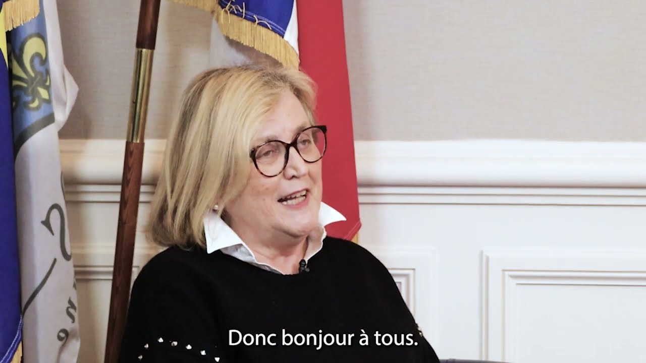 Vœux 2022 de Marie-Louise Fort, maire de Sens et président de l'Agglomération du Grand Sénonais