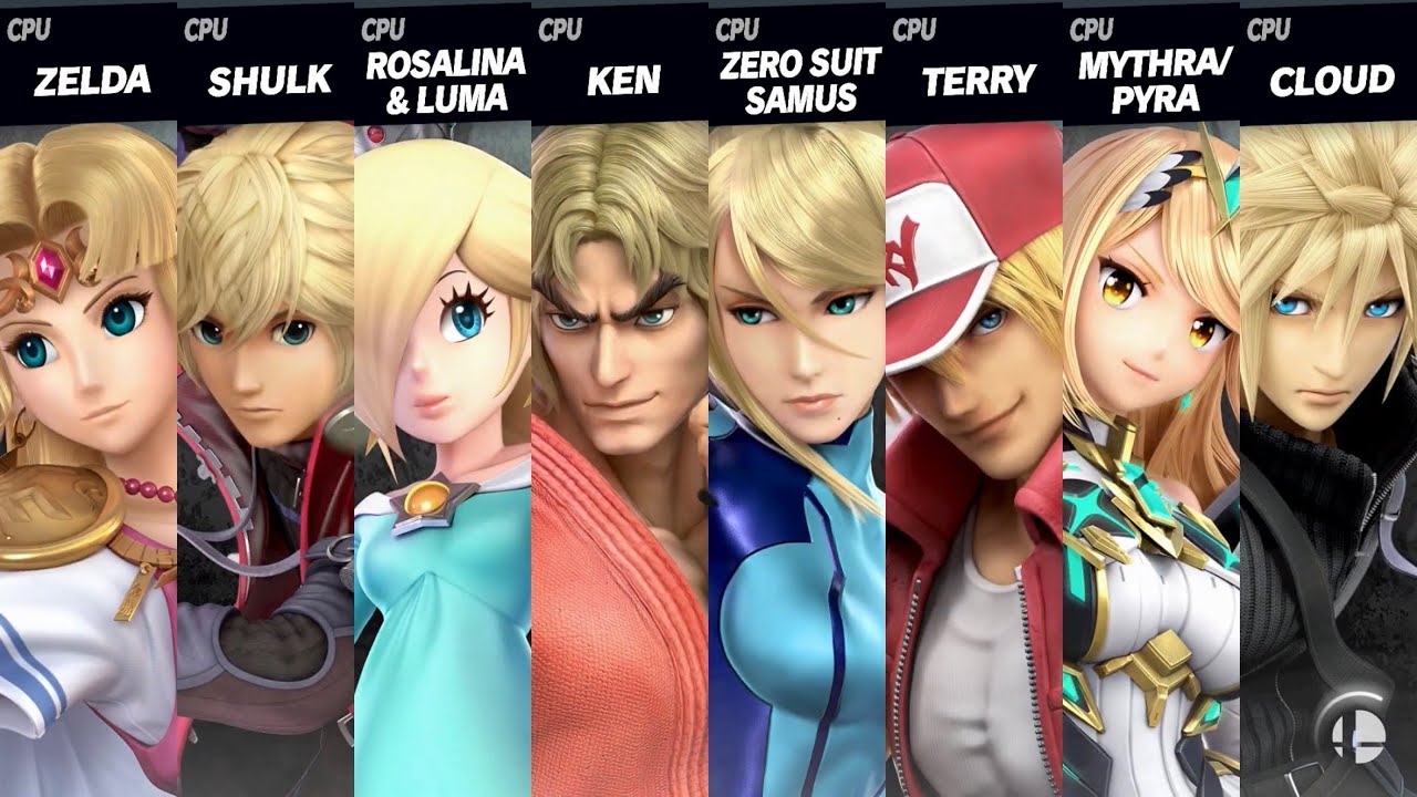 Super Smash Bros. Ultimate - Blonde Battle