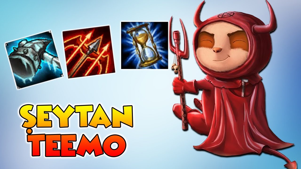 ŞEYTAN!! SİZ İSTEDİNİZ BEN OYNUYORUM: TEEMO! | League of Legends T&uuml;rk&ccedil;e