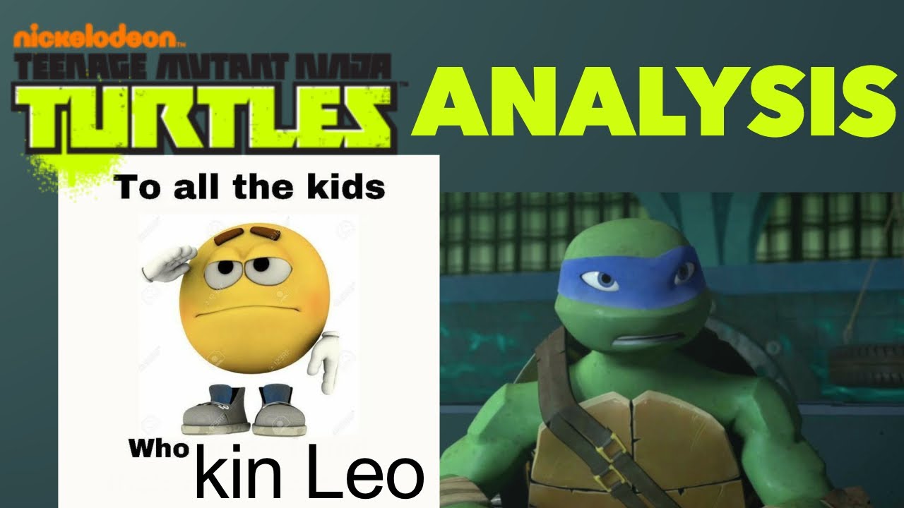 TMNT 2012 Analysis | Leo girlbosses too close to the sun!
