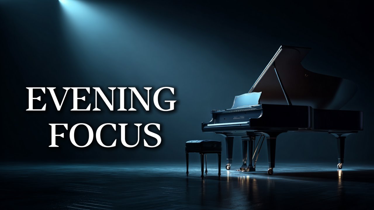 Evening Study Piano 🎧 Deep Focus Music for Work & Reading
