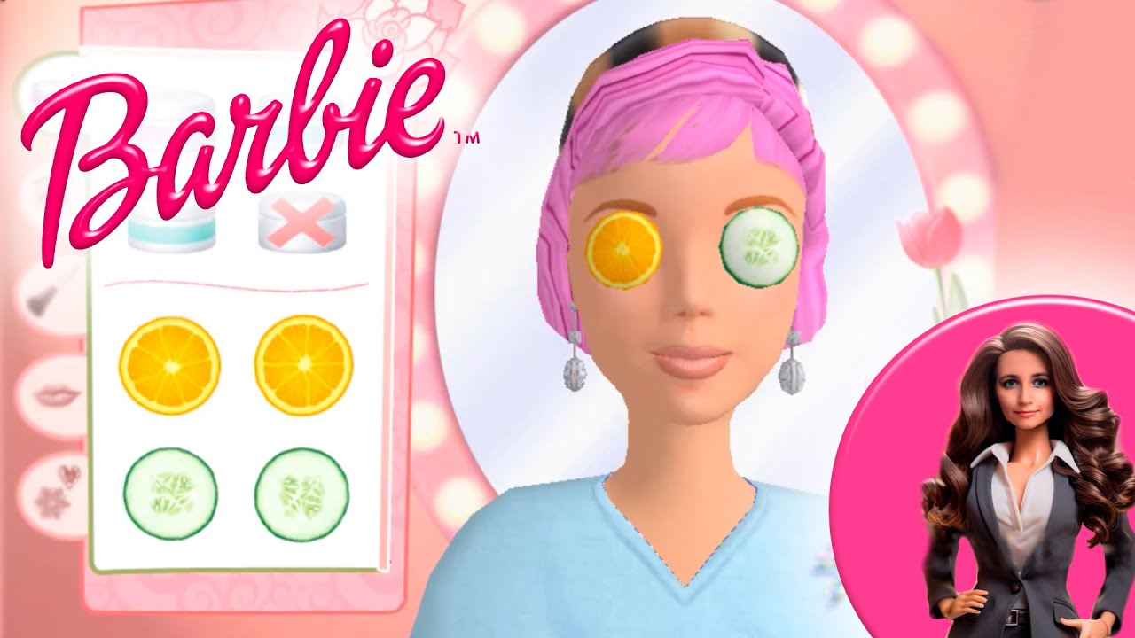 Барби - Салон красоты ✄ Игра детства на ПК Barbie Beauty Boutique