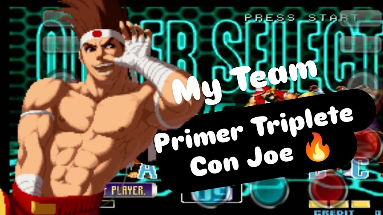 The king Of Fighters Magic Plus 2002 Celular 💯 Segundo Round 2 ( Joe. K'. Vanessa.)