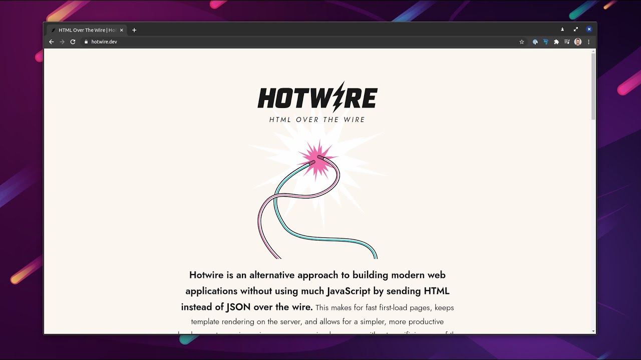 Hotwire & Laravel: Part 1