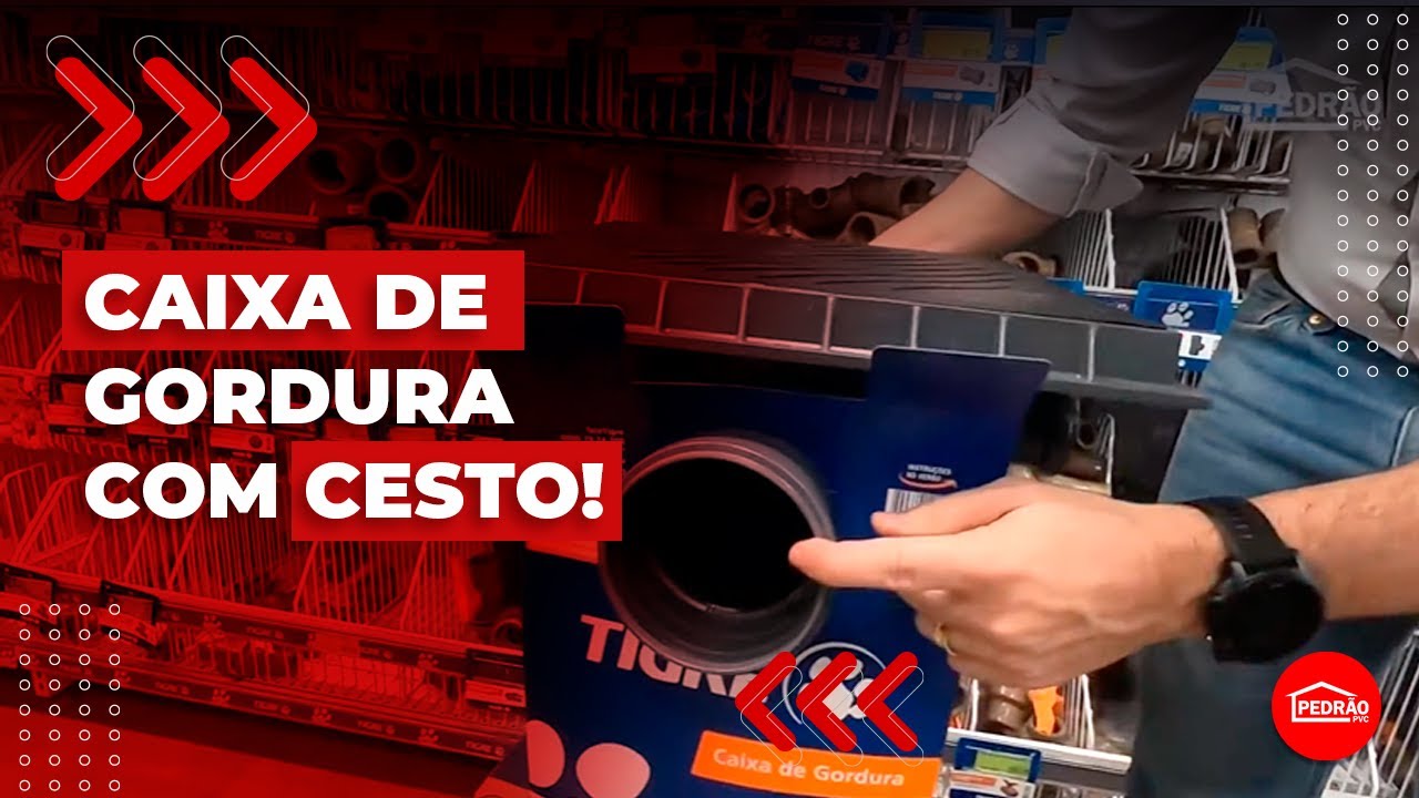 SAIBA PORQUE A CAIXA DE GORDURA TIGRE COM TAMPA E CESTO É A MELHOR OPÇÃO PARA SUA CASA