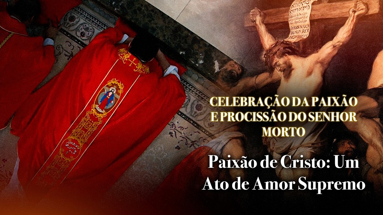 Paix&atilde;o de Cristo: Um Ato de Amor Supremo | 03/04/2026 | @PadreManzottiOficial