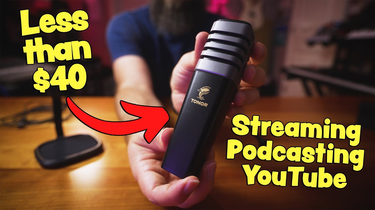 Best YouTube and Streaming Mic for $30? | TONOR TC30 USB Microphone