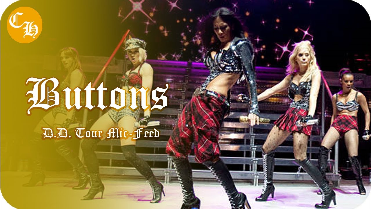 The Pussycat Dolls - Buttons (MIC FEED from Manchester in Doll Domination Tour)