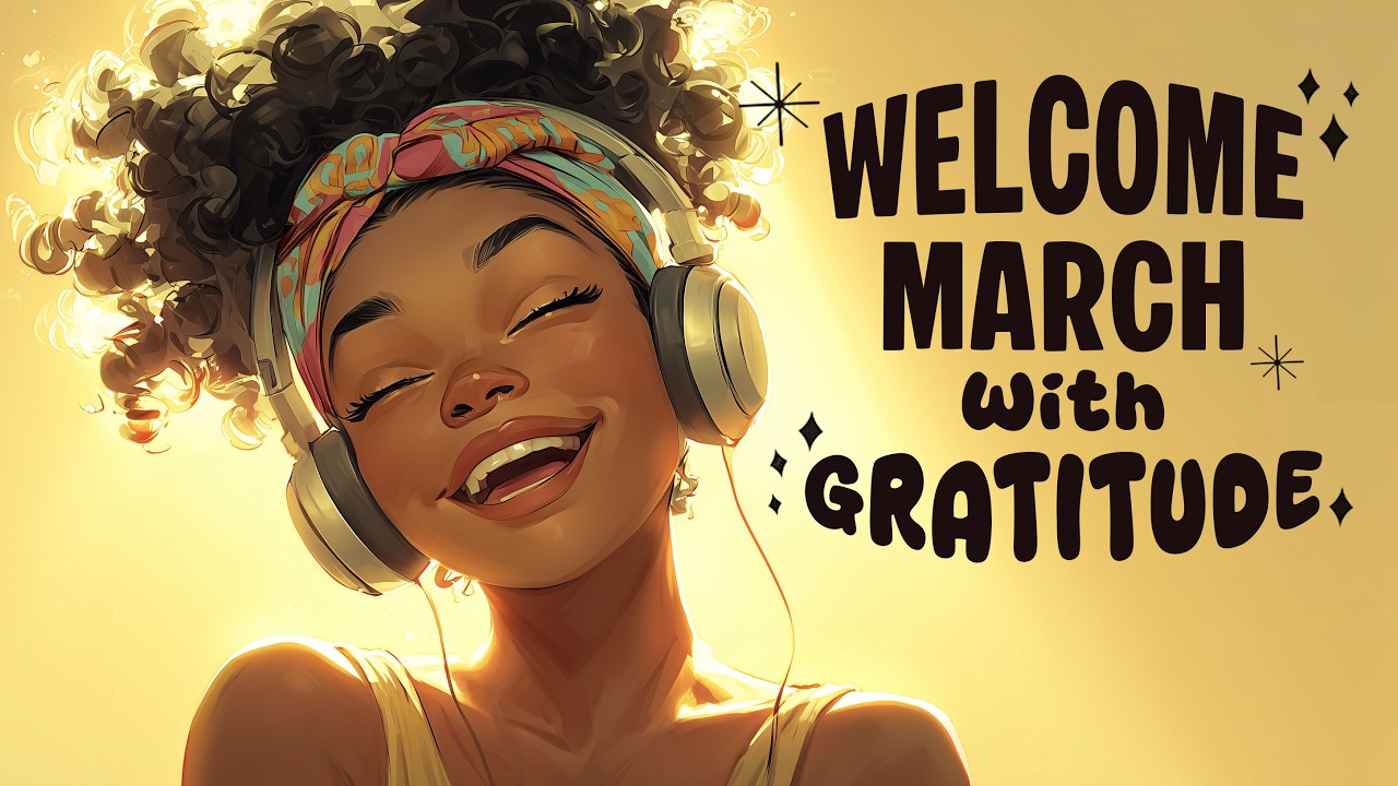 Gratitude Afrobeats | Positive Uplift Affirmation Music for March