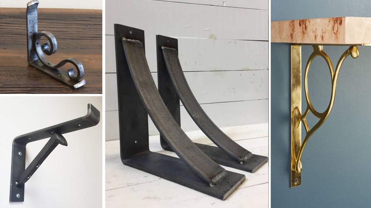 Metal DIY Shelf Brackets – How To Make A Shelf Bracket