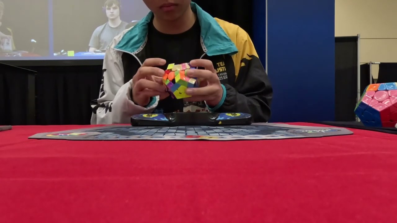 29.66 Megaminx National Record Single in World’s Finals! || WR41