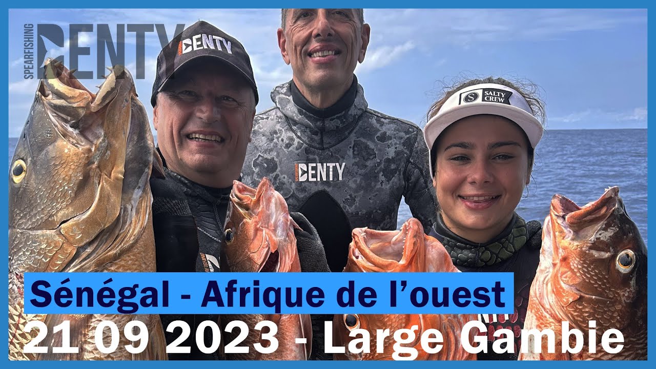 Les Rouges du Sénégal en Chasse sous-marine.