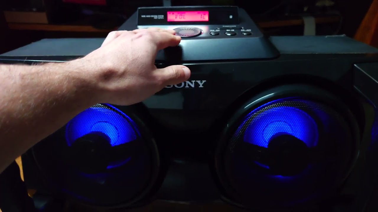 Mini System Sony FST-GTK1i - Reparado e restaurado!