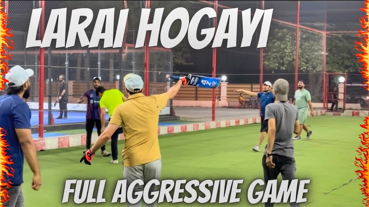 Full Aggressive Game Main Larai Hogayi | Bowler Batsman Battle🔥