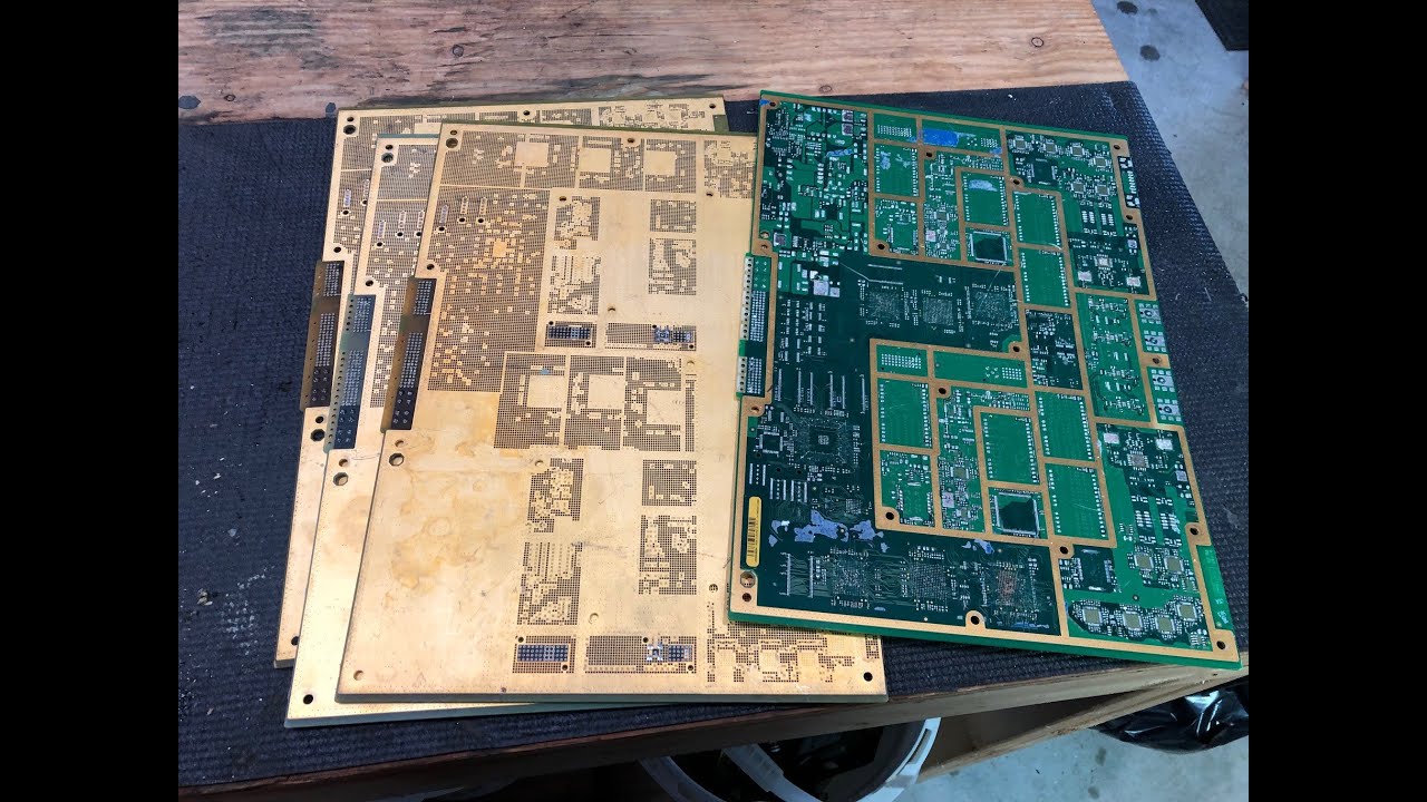 Gold Recovery from Large Boards -Moose Scrapper 