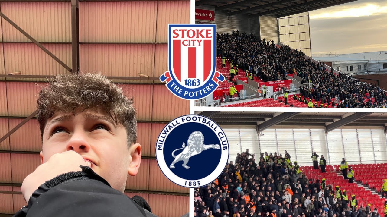 INCREDIBLE MILLWALL LIMBS as they BEAT STOKE *Stoke 0-1 Millwall*