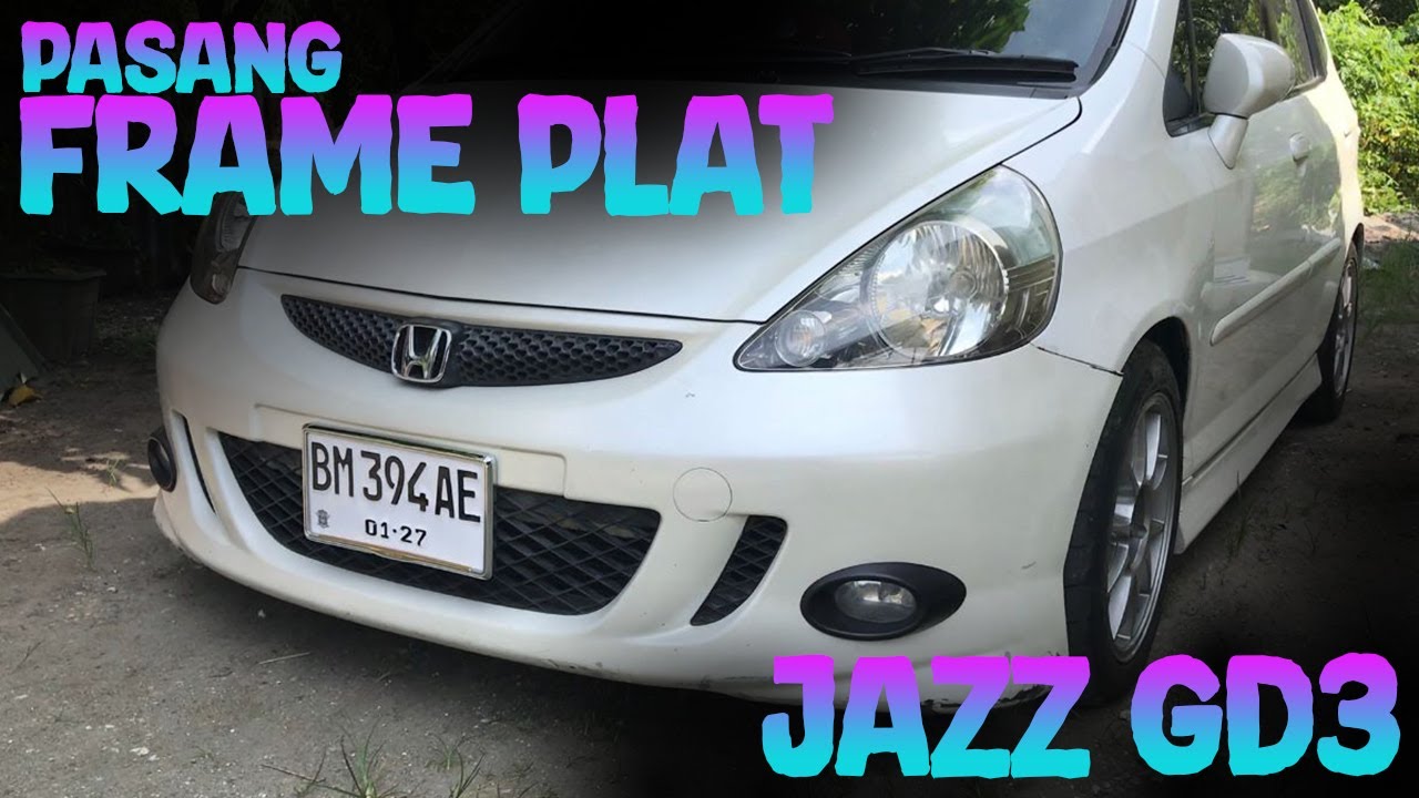 PASANG FRAME PLAT HONDA|GOLD|HONDAACCESS