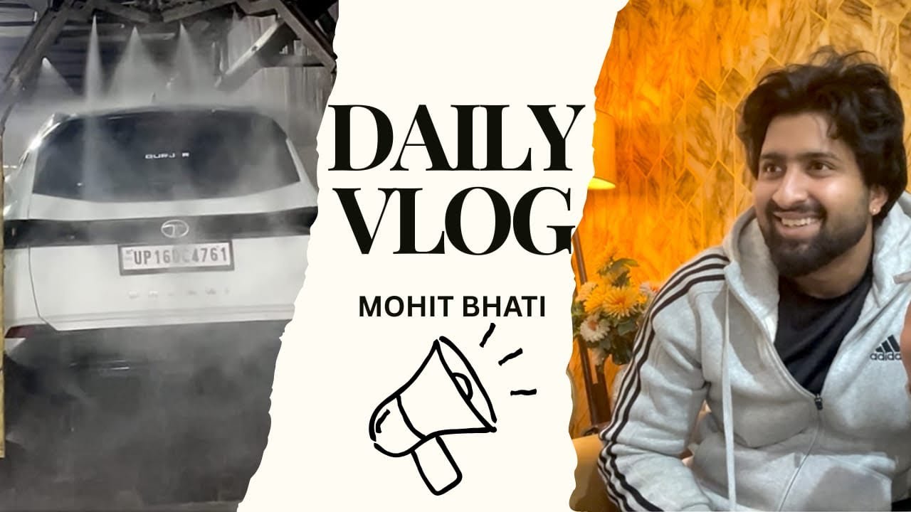 “From car wash vibes to cozy conversations — another day, another vlog 🚗✨📹”