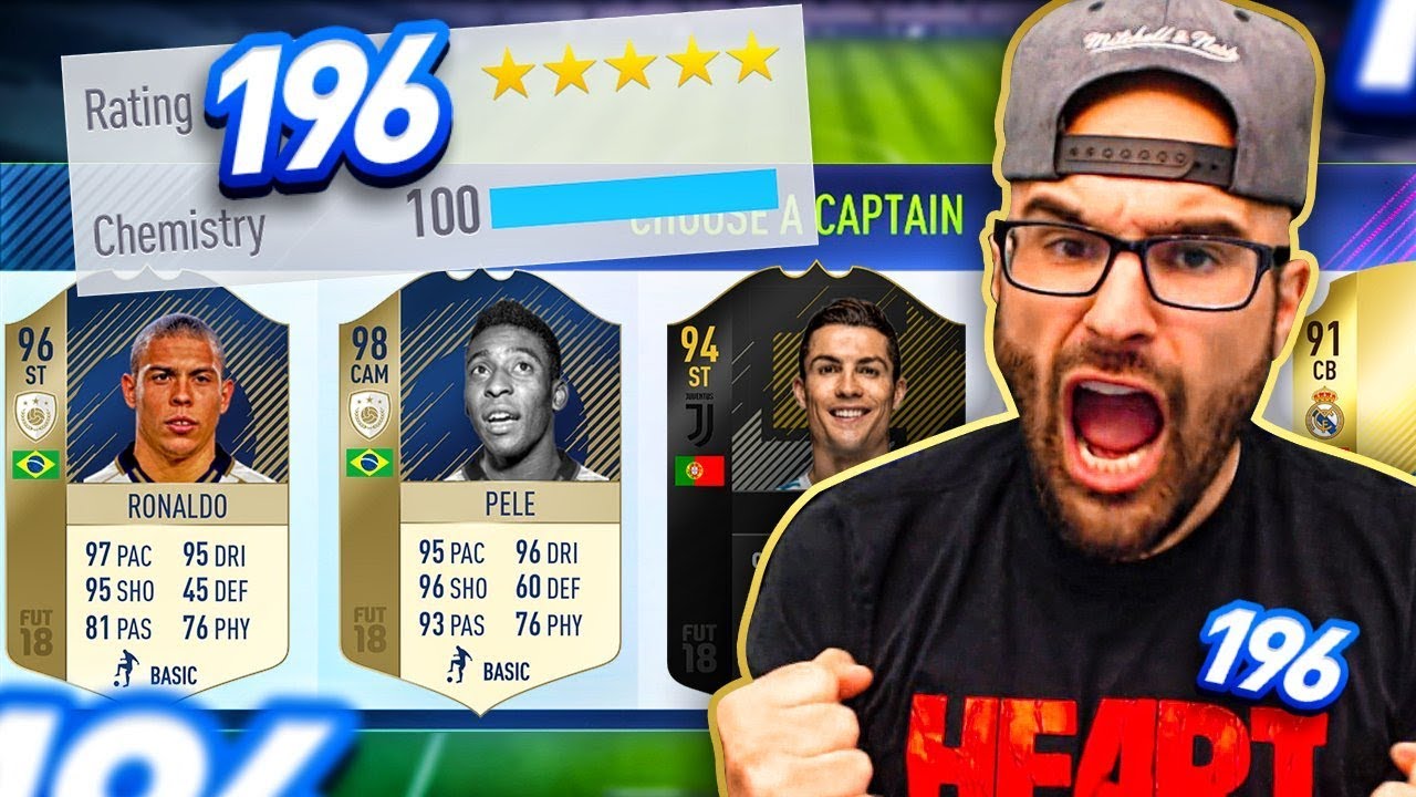 WTF 196 HIGHEST RATED DRAFT CHALLENGE! FIFA 18 Ultimate Team Draft