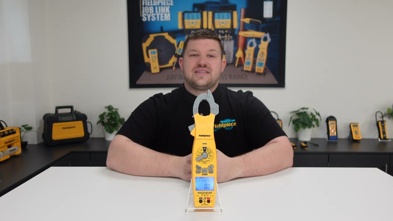 SC680 Swivel Clamp Meter: In-rush current measurement | Fieldpiece Europe