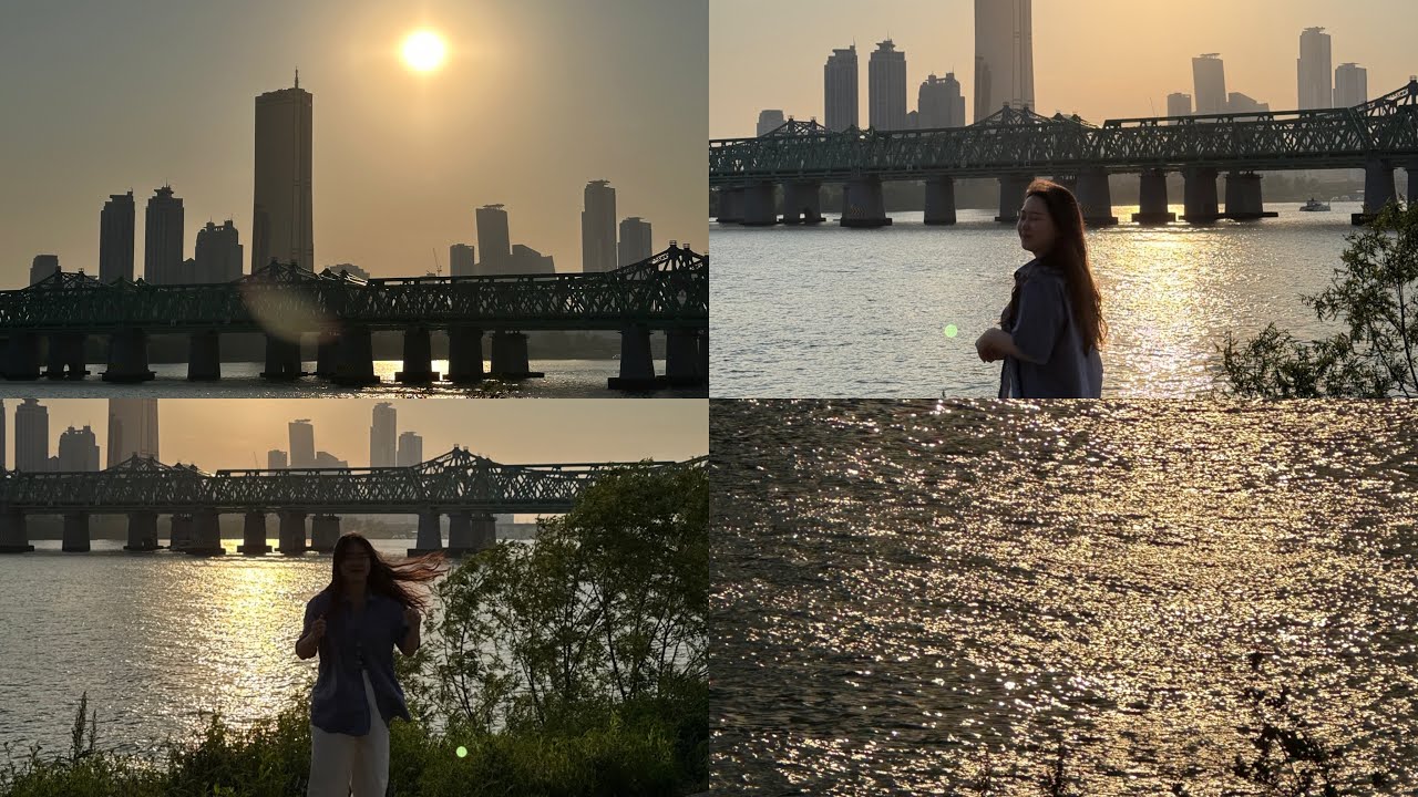 [VLOG] #190 다다주와 노들섬으로 한강 노을 🌅ㅣ또 떠나가는 나의 동료 퇴사파티ㅣ셋이 성수나들이 🧺ㅣ쪼꼬모카와 보내는 휴일☀️ㅣ재웅이 피아노 🎹