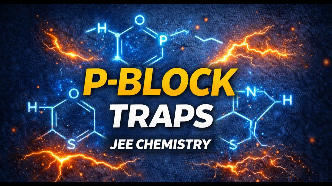 Элементы P-блока, которые нельзя пропускать | Ловушки JEE Main 2026 #jeemain2026