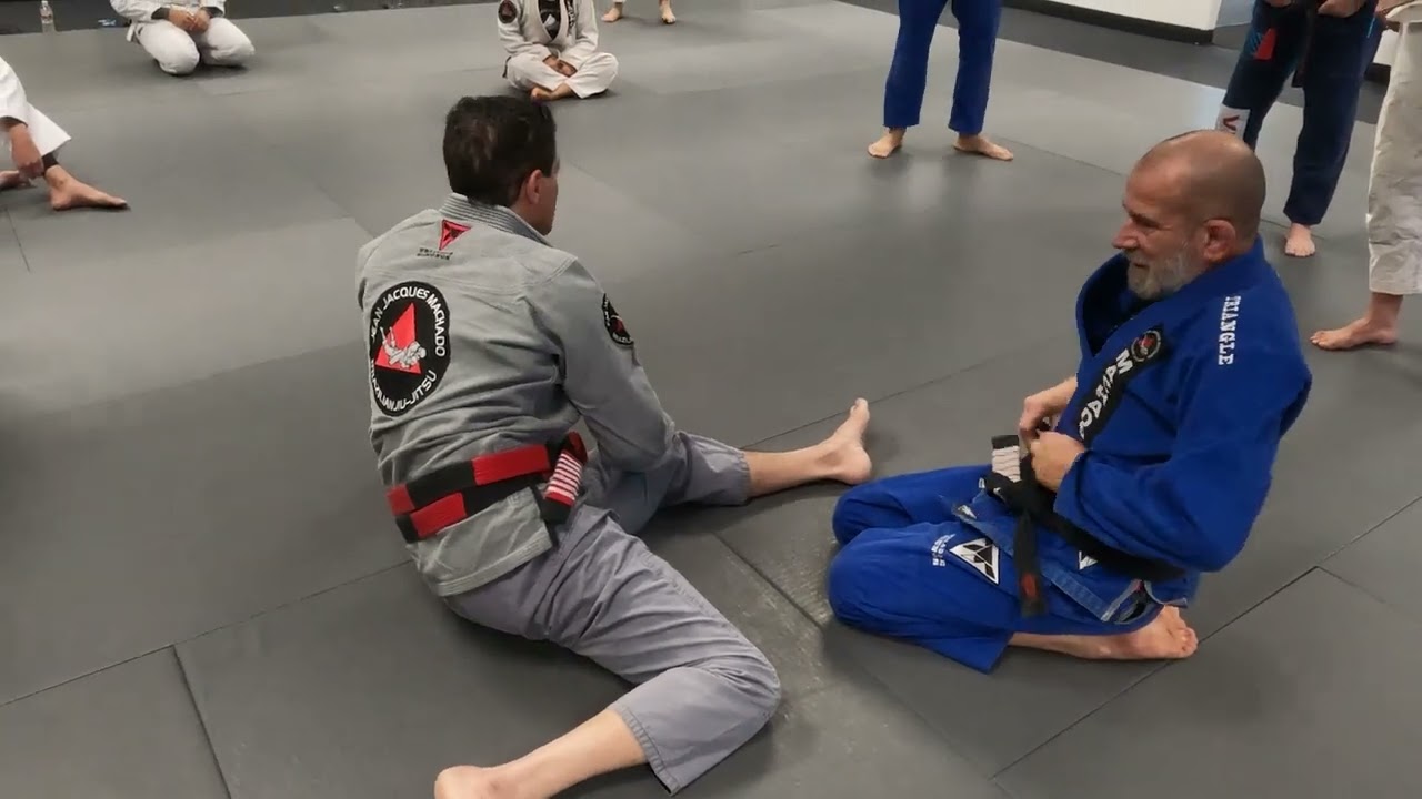 Two on one arm isolation to an unnamed uncomfortable position