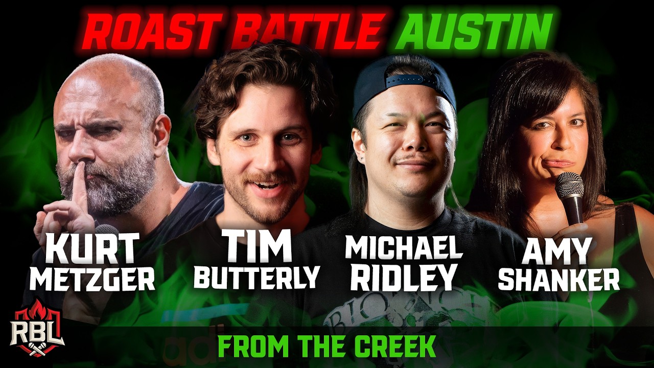 Roast Battle AUSTIN | Tim Butterly, Kurt Metzger, Michael Ridley, Amy Shanker