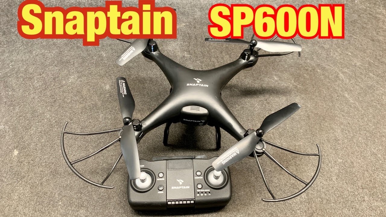 Snaptain SP600N Drone Review with Flight Footage