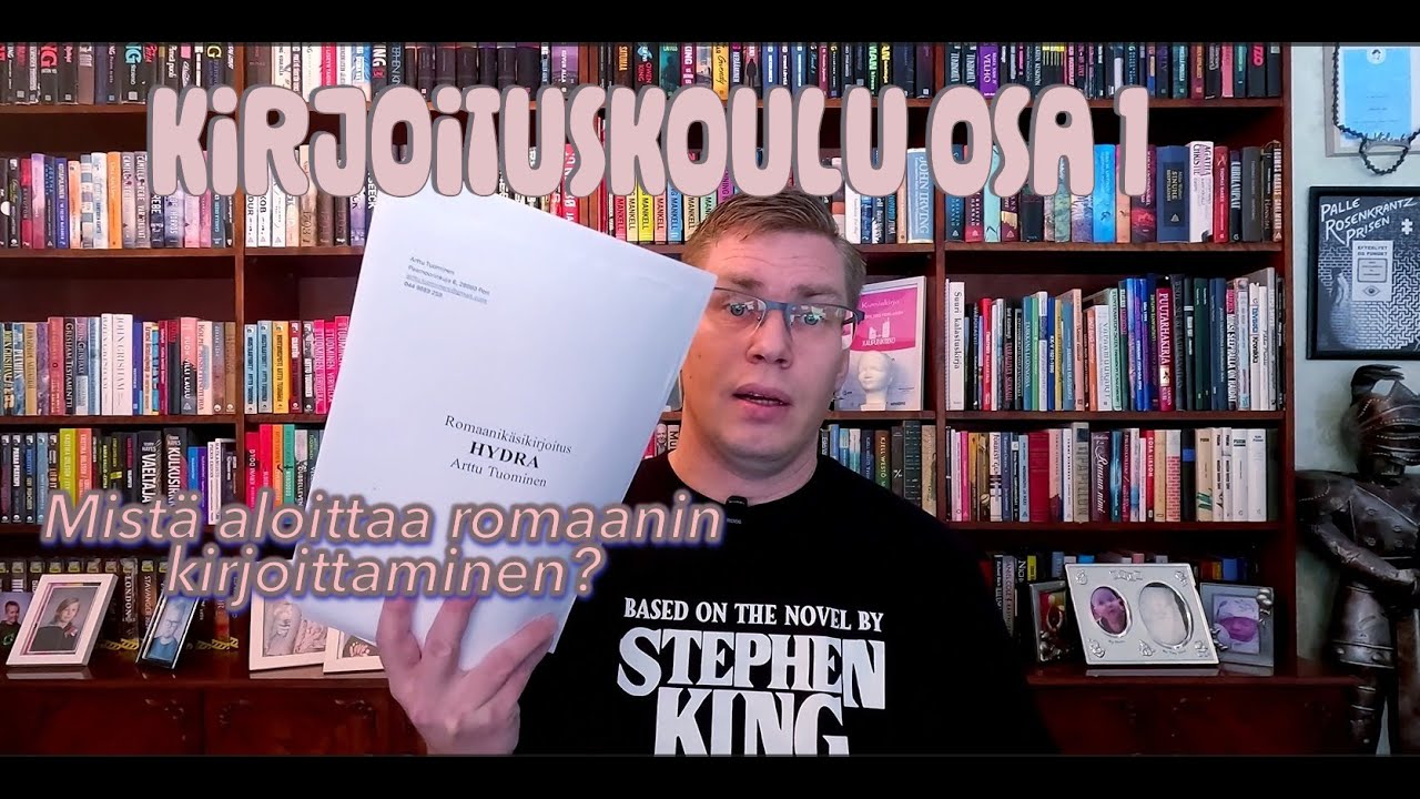 Kirjoituskoulu: osa 1. Aloita jo tänään!
